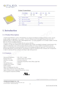 CLU044-1812B8-LPGV1F7 데이터 시트 페이지 2