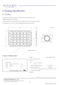 CLU044-1812B8-LPGV1F7 Datasheet Pagina 9