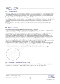 CLU550-3626C1-653M2G2-B24 Datasheet Pagina 12