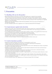 CLU701-1002C4-50AL7K3 Datasheet Page 12