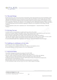 CLU701-1002C4-50AL7K3 Datasheet Page 13