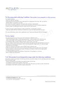 CLU701-1002C4-50AL7K3 Datasheet Page 14