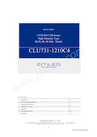 CLU731-1210C4-403H5K2 Datenblatt Cover