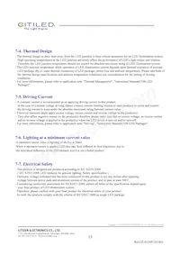 CLU731-1210C4-403H5K2 Datasheet Pagina 13