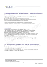 CLU731-1210C4-403H5K2 Datasheet Page 14