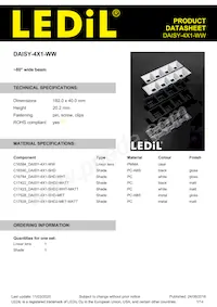 CN16604_DAISY-4X1-WW Datasheet Copertura