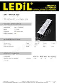 CN16785_DAISY-4X1-WW-WHT Datasheet Copertura