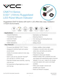 CNX714C600FVW Datasheet Cover