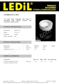 CP16940_CARMEN-RS-C-WHT數據表 封面