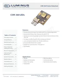 CSM-360-WWRM-D22-GR750 Datasheet Cover