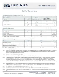 CSM-360-WWRM-D22-GR750 Datasheet Page 9