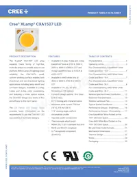 CXA1507-0000-000F0UE250F Datenblatt Cover