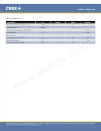 CXA2011-0000-000P0UG030H數據表 頁面 2