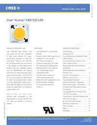 CXB1520-0000-000N0ZN2L5A Datasheet Copertura