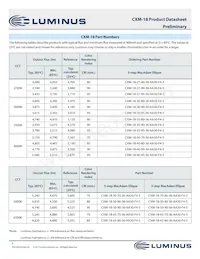 CXM-18-30-70-36-AA38-F4-3 Datasheet Pagina 5