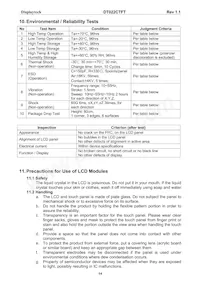 DT022CTFT Datasheet Page 15