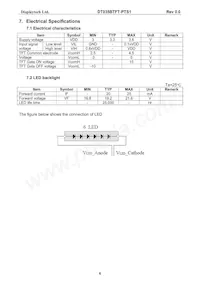 DT035BTFT-PTS1 Datasheet Pagina 7