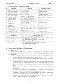 DT043BTFT-PTS1 Datasheet Page 11