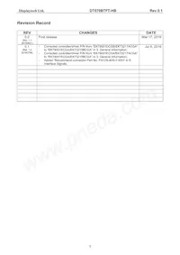 DT070BTFT-HB Datasheet Page 2