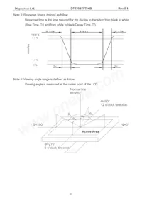 DT070BTFT-HB Datasheet Page 12