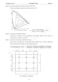 DT070BTFT-HB Datasheet Page 13