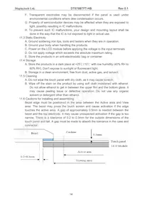 DT070BTFT-HB Datasheet Page 15