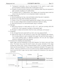 DT070BTFT-HB-PTS1 Datasheet Page 16