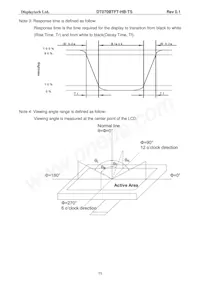 DT070BTFT-HB-TS Datasheet Page 12