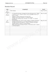 DT070BTFT-PTS1 Datasheet Pagina 2