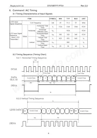DT070BTFT-PTS1 Datasheet Page 9