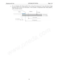 DT070CTFT-PTS Datasheet Page 15