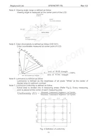 DT070CTFT-TS Datasheet Pagina 12