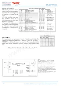 EA EDIPTFT43-ATC數據表 頁面 4