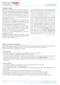 EA EDIPTFT43-ATC Datasheet Page 12