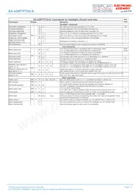 EA EDIPTFT43-ATC Datasheet Page 17