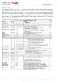 EA EDIPTFT43-ATC Datasheet Page 18