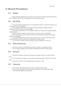 EA-LCD-012 Datasheet Pagina 17