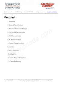 EA TFT035-32ATS Datasheet Page 2