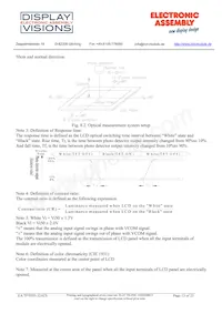 EA TFT035-32ATS Datasheet Pagina 13