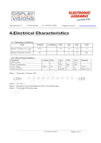 EA TFT043-42ATS Datasheet Pagina 6