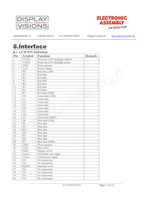 EA TFT043-42ATS Datenblatt Seite 13