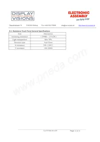 EA TFT050-84ATP Datasheet Page 15