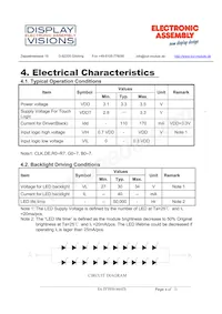 EA TFT050-84ATS Datasheet Pagina 6