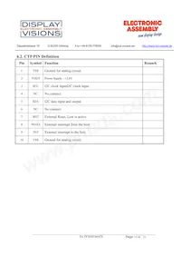 EA TFT050-84ATS Datasheet Page 13