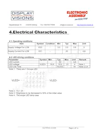 EA TFT052-41ANN Datasheet Page 6