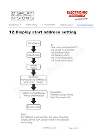 EA TFT052-41ANN 데이터 시트 페이지 16