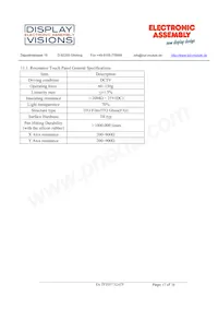 EA TFT057-32ATP Datenblatt Seite 17