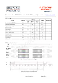 EA TFT070-84ATS數據表 頁面 9