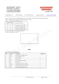 EA TFT070-84ATS Datasheet Page 13