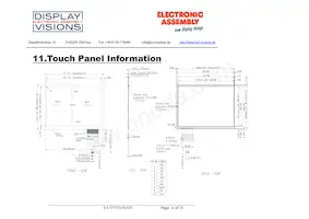 EA TFT070-84ATS Datasheet Page 16